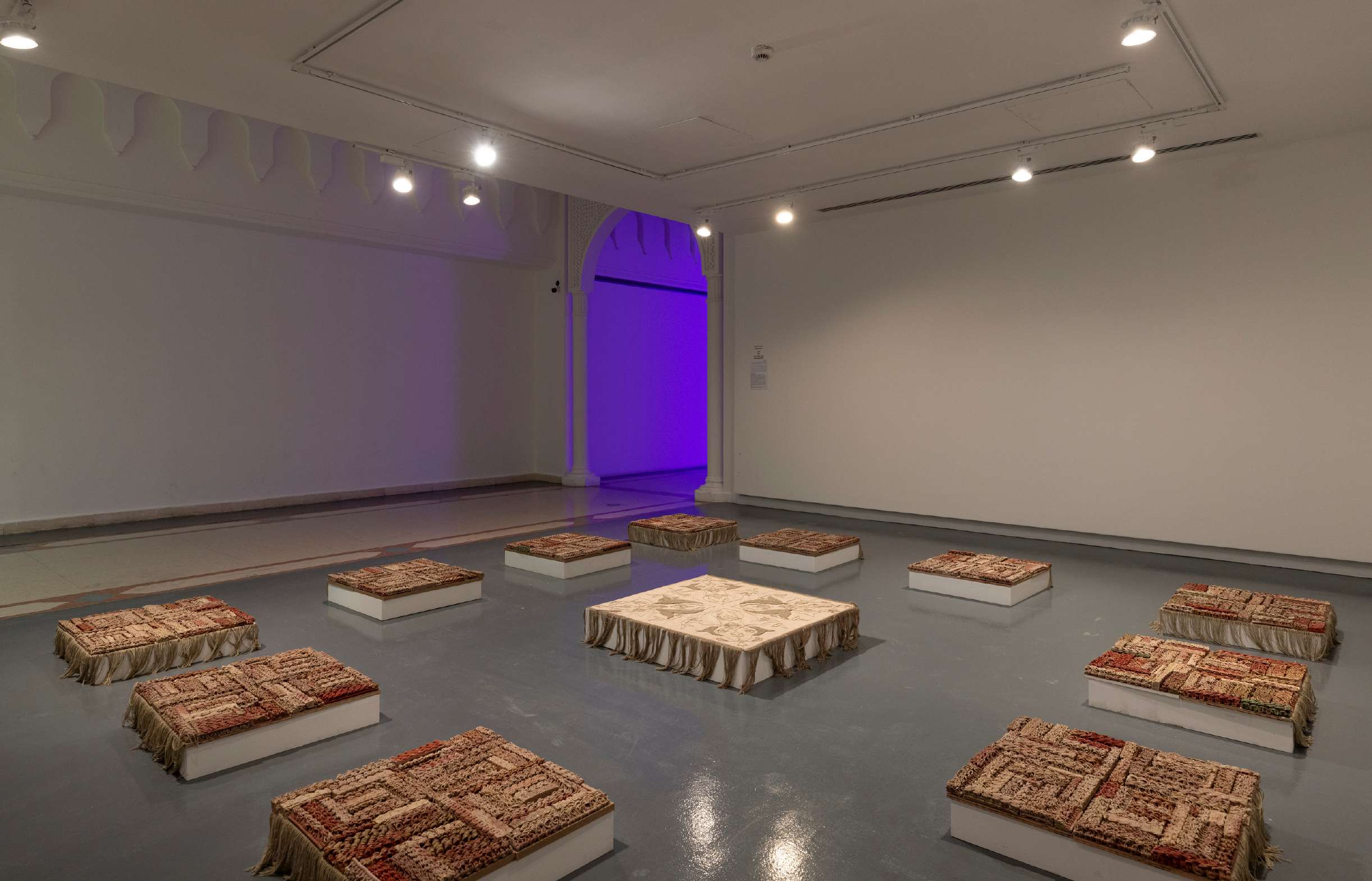 Alternate gallery view of the full modular installation